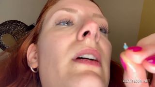 Evelyn Jade - Tiny date gets lost in giantess nose (Fetish porn)-7