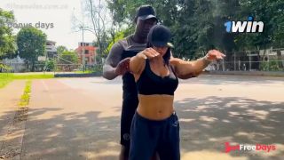 Busty Milf Student Fucked by Trainer with a Big Black Cock Xanderblackx-1