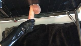 KittyBeGood - Kitty Be Good - Cock Milking Table With Latex Gloves Latex!-0