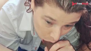 Hot teacher gives me a good blowjob-3