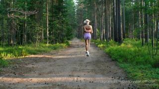 Owl Crystal - [OF] - Sucked Neighbor in the Woods After Jogging-0