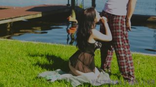 porn clip 7 busty milf blowjob amateur porn | Valyrie Lutka – First Public Blowjob Outside Lake Voyeur | valyrie lutka-8