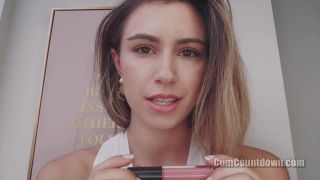 Cum Countdown - Goddess Nikki - Shiny Shiny Lip Gloss - k2s.cc on femdom porn-0