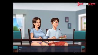 Jenny gets her ass banged by her stepbrother in the kitchen-0