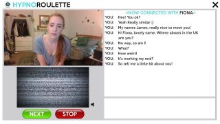 free xxx video 34 Hypno-Roulette – Fiona Nympette – Girl gets hypnotized through a skype dating app, fetish fanatic on fetish porn -2