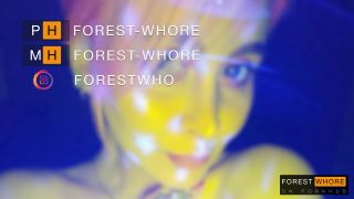 Forest Whore - Night naked walk licking public toilet and public fetishes  - 2020-9
