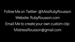 online adult clip 11 Ruby Rousson – Dec 29th 2019 – Femdom Pov on pov mom fetish porn-9