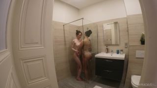 Teen  Maddy Black, Gina Snow - Squirting Justice for Perverts Spying on Busty Showering Beauties - Teen  teen -2