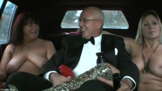 Chrissy Nude In Limo-4