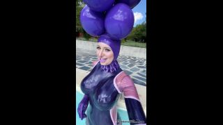 FetiliciousFans SiteRipPt 1Dressing Up with Grape Wig-8