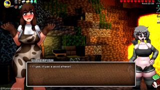 Ffm In Threesome HornyCraft Updates - Monster Girls Threesome - Minecraft Parody Sex Scenes-5