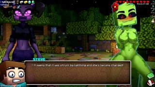 Ffm In Threesome HornyCraft Updates - Monster Girls Threesome - Minecraft Parody Sex Scenes-8