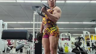 MuscleGeisha () Musclegeisha - an incredible training day i will never stop biceps are juuuust waking up bold ou 08-05-2021-1