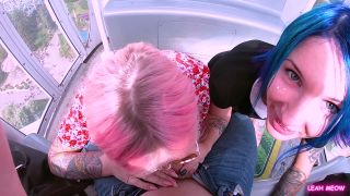Leah Meow 18 Rysky Blowjob On Ferris Wheel-7