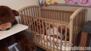 DiaperedonlineCici Cici Vibrator Masturbation in Crib-8