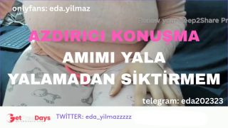 YALAMADAN SKTRMEM- YCE YALA- DRTY TALK- TURK MLF-TURK PORNO-TURK FA-FA-1