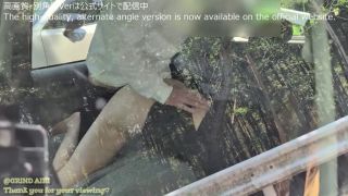 Exclusive Did it outside Japanese gal gets wild and cant stop risky and raw.-8