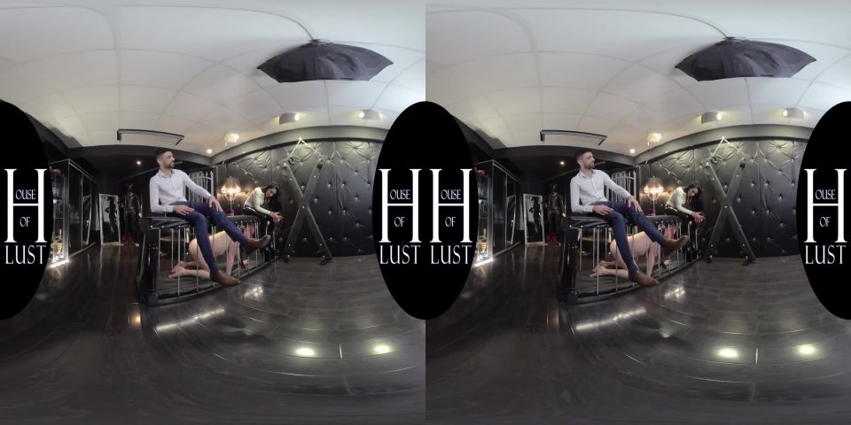 online porn clip 41 Mistress Kennya and Master Vale - Slave Gets Punished And Caged on british porn indian foot femdom