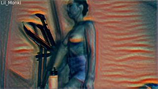 adult xxx video 30 Lil Monki – Cardio Training on Elliptical Machine, chomikuj femdom on fetish porn -4