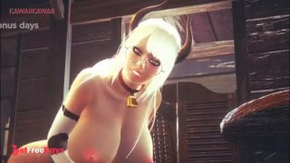 [GetFreeDays.com] Slutty Blonde With Huge Tits Dresses Up Like A Cow And Rides You Fantasy Cosplay Sex Video February 2023-9