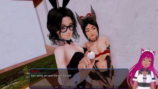 Hd Porn VTuber LewdNeko Plays Harem Hotel Part 48-2