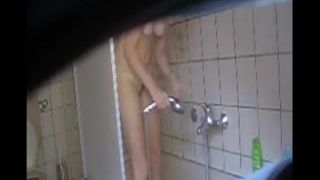 porn clip 27 Shower bathroom 1649 - hidden camera - webcam -7