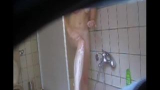 porn clip 27 Shower bathroom 1649 - hidden camera - webcam -9