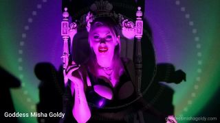 Goddess Misha Goldy - Come Into My Smoking Magic Web - Smoking-6