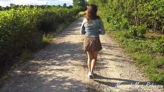 Mrs RobinsonMilf keeps Flashing me on Public Road and makes me cum-1