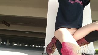 xxx clip 31  Boba Bitch – Fingering in a Public Parking Garage, boba bitch on teen-9