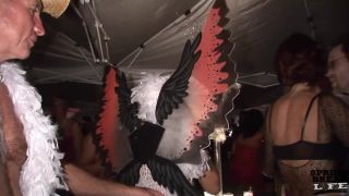 online xxx video 39 Fantasy Fest Body Painted Milfs in the Street, gyno fetish on femdom porn -8