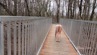 free adult video 41 Liliane Hart – Public Path Naked Dildo Fuck,  on public -7