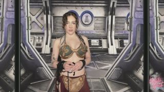 Kristie Bish as Leia: 4K Femdom JOI Star Wars Cosplay!-2
