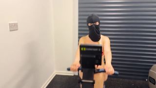 Lil Miss Mask - Naked Gym Workout-0