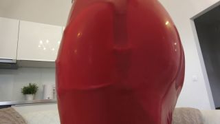 Wanilianna 19 10 24 Kink In Red Latex Skirt And Black Nylons – Full HD - Wanilianna-0