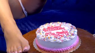 eyecandytoes  11366262 Cake cake cake cake THE ULTIMATE TEASE from my birthday shoot Booty Soles Toes Legs and mo on femdom porn femdom chastity cuckold-4