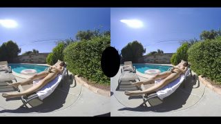 Poolside With Daisy Taylor (Oculus / Vive 4K) - (Virtual Reality)-1