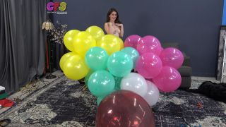 Custom Fetish - Athena N s Balloon Clusters Pop w Bonus - Fetish-4