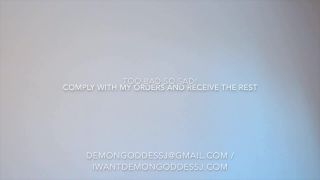 DemonGoddessJ - Mindblowing CEI JOI Blackmail BigTits!-0