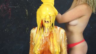 Custom Fetish - Sage Really Gets Rae Messy Food Cam 1 - Fetish-7