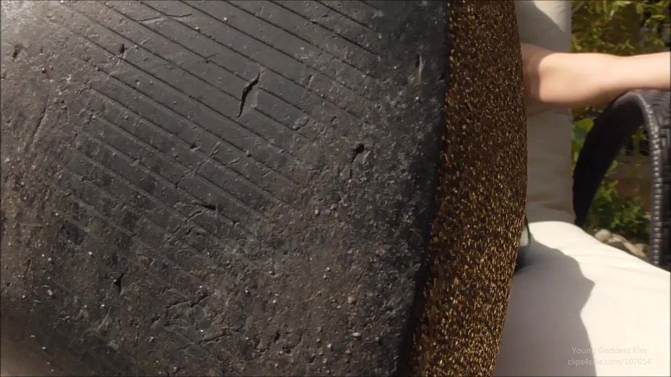 free video 38 Young Goddess Kim - Goddess Kim humiliates small penis slave, lesbian foot fetish on pov 