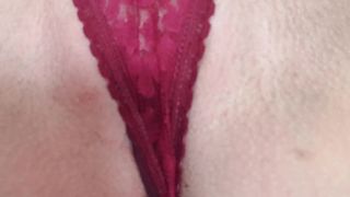 WettyGirl66CUMMING IN MY LACE PANTIES!-4