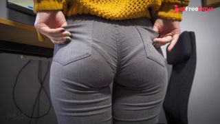 [GetFreeDays.com] Hot Secretary In Tight Jeans Teases Ass With Visible Panty Line Porn Video December 2022-9