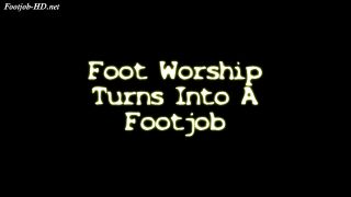 Foot Worship Turns Into A Footjob – Ivy Secret-0