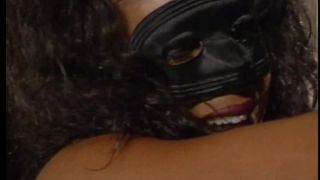 Porn online Black Leather Black Skin Spanking!-1