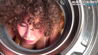 Beatrice Segreti Beatrice Segreti WAS FUCKED in Doggystyle, while doing Laundry, he Cummed on her 1080p-6