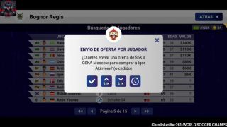 Futbol WORLD SOCCER CHAMPS, CAPITULO 1 TEMPORADA 1- MERCADO DE FICHAJES-4