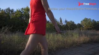 [GetFreeDays.com] Girl In Short Dress Walks Outdoor And Flashing Butt Porn Leak May 2023-8