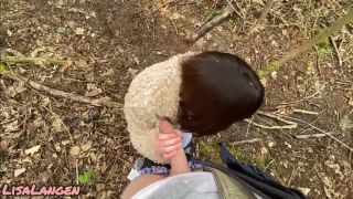 online video 8 LisaLange - 2. Userdreh, ist das jetzt noch normal - Erster Outdoor Blowjob mit cumshot  on german porn amateur dildo ride-4