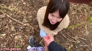online video 8 LisaLange - 2. Userdreh, ist das jetzt noch normal - Erster Outdoor Blowjob mit cumshot  on german porn amateur dildo ride-8